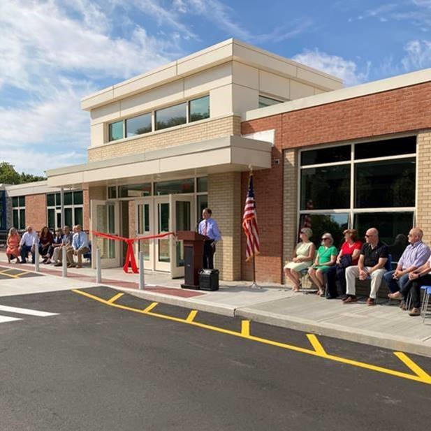 Blumenthal attended the opening of the Consolidated Early Learning Academy in New Britain.